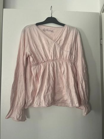 Blouse okaidi rose