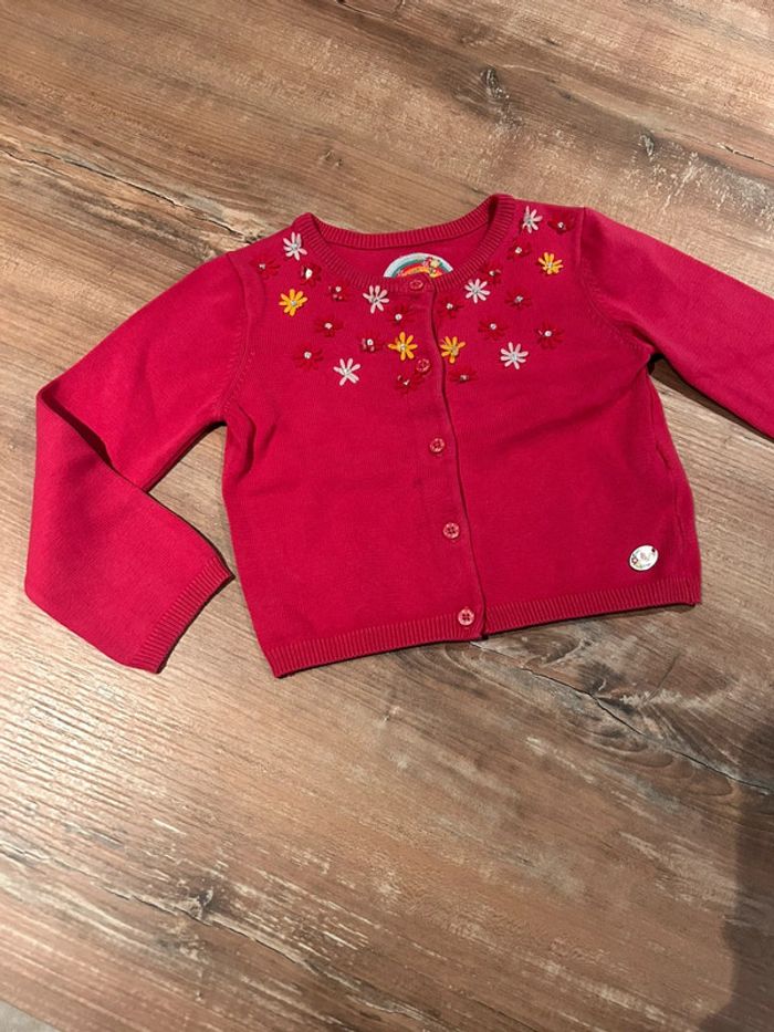 Gilet rose fushia 3 ans sergent major