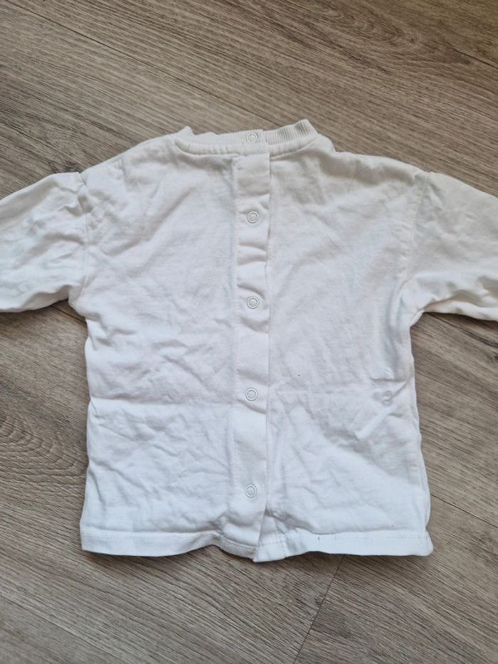 T-shirt ML kiabi 6 mois - photo numéro 2