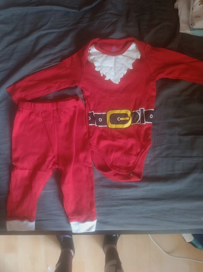 Ensemble Noël garçon 12 mois