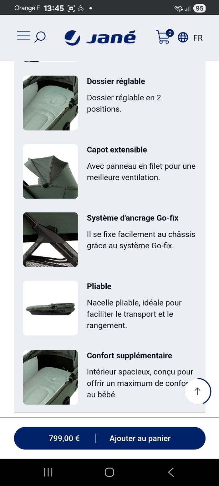 Pousette neuve - photo numéro 8