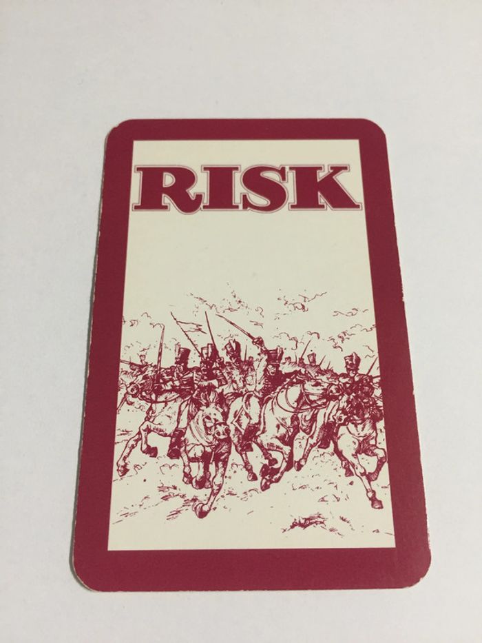 Carte Oural pièce détachée jeu de société Risk la conquête du monde Parker #A54 - photo numéro 2