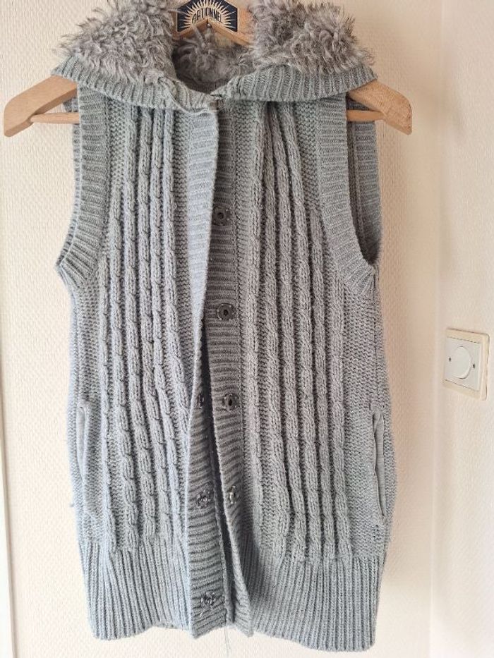 Pull sans manches
