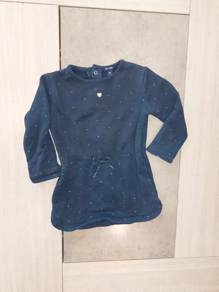 Robe manches longues / Kiabi / 18 mois