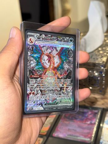 Pokémon Dracaufeu EX Full art 223/197 Flammes obsidiennes - EV.03