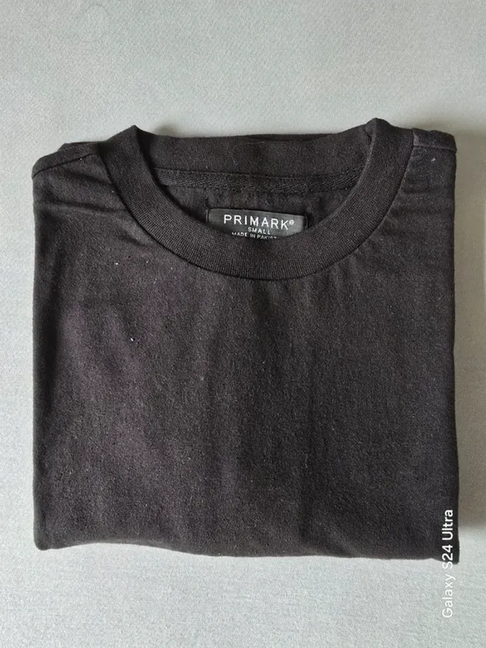 T-shirt noir uni Primark – basique incontournable - photo numéro 3