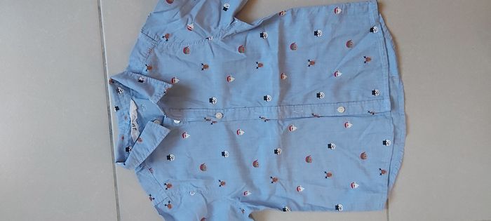 Chemise manche longue motif Noël 110 - photo numéro 2