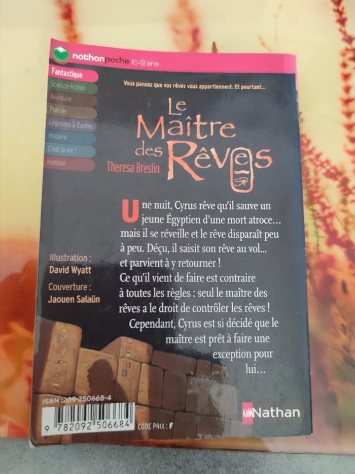 Livre / le maître des rêves/ Theresa breslin - photo numéro 3