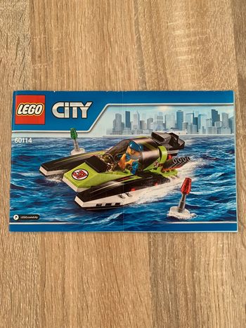 Notice livret Lego City 60114