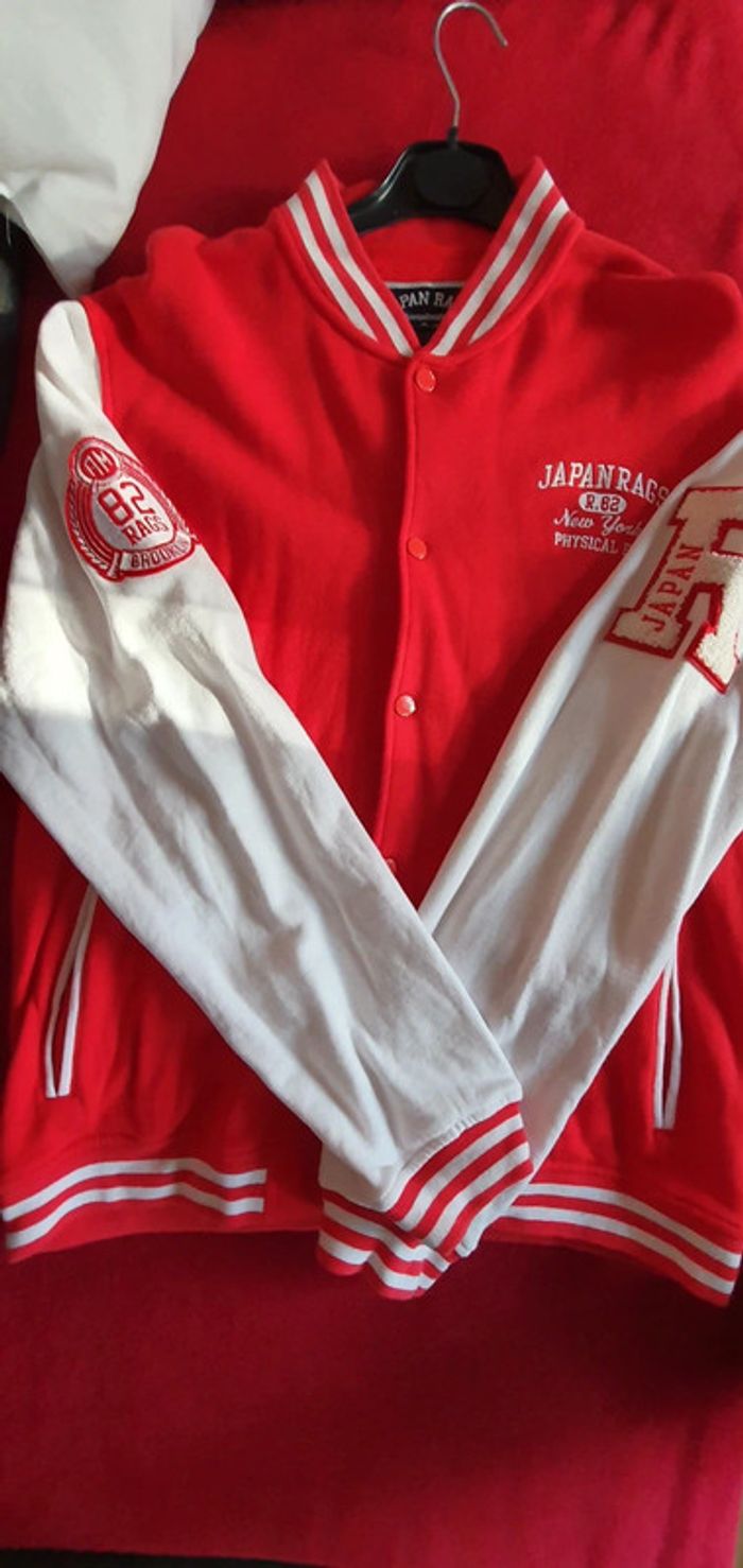 🔥A saisir🔥Veste baseball Japan Rags XL🍒 - photo numéro 2
