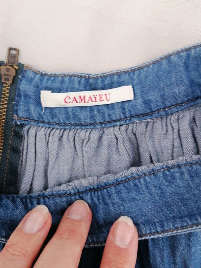 Jupe en jean léger #camaieu 38 - photo numéro 4