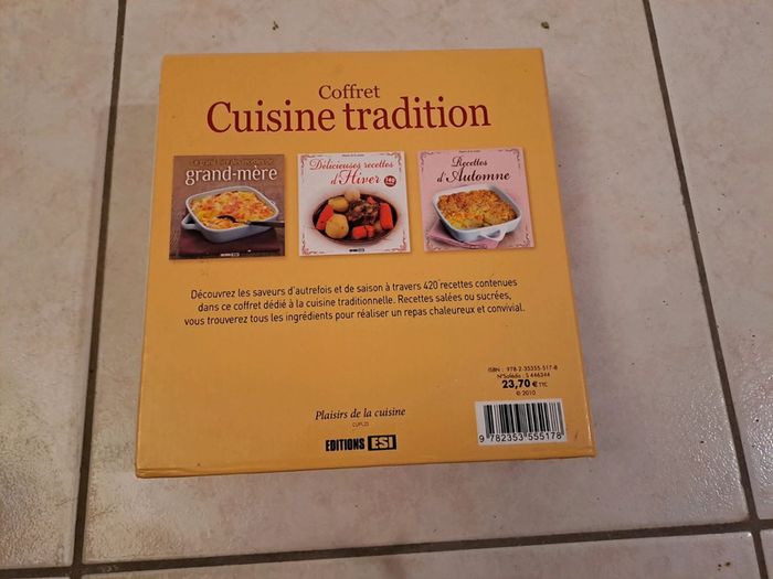 Coffret 3 livres cuisine - photo numéro 3
