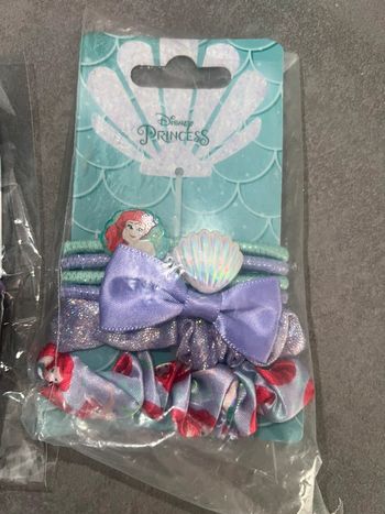 Noeuds à cheveux disney la petite sirène ariel noeud élastiques