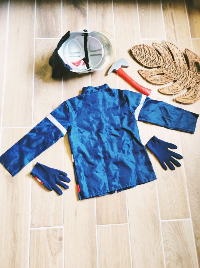 🚒Déguisement costume de Pompier avec accessoires pour enfant marque Oxybul - photo numéro 2