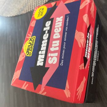 Jeux de société mime -le si tu peux