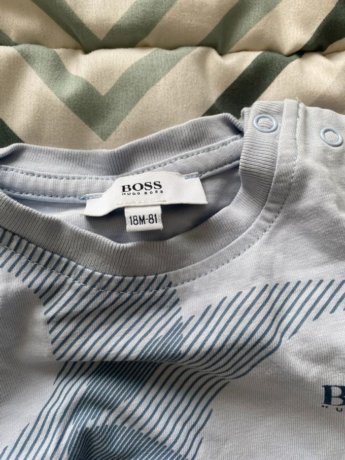 Lot de 2 pull fin garçon Hugo boss 18 mois - photo numéro 4