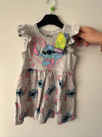 Robe Lilo & Stitch neuve avec étiquette taille 2 ans