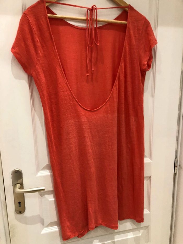 T shirt long #zara L - photo numéro 2