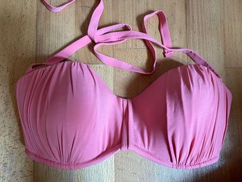 Haut de maillot de bain femme rose 100D