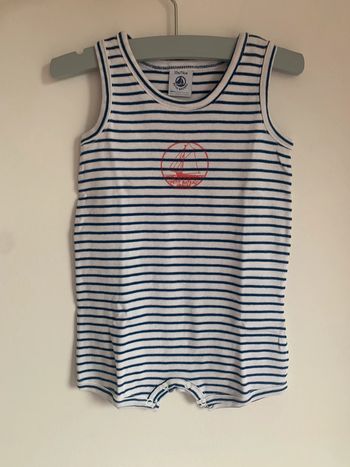 Combinaison été 12 mois Petit bateau