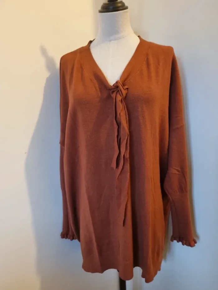 Pull rouille Kilky - photo numéro 2