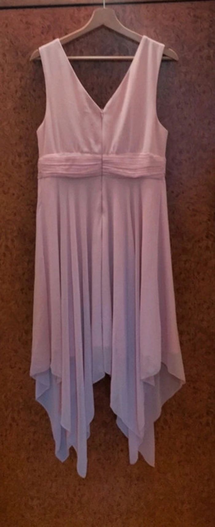 Robe rose asymétrique Ever Pretty – Taille 44 - photo numéro 2