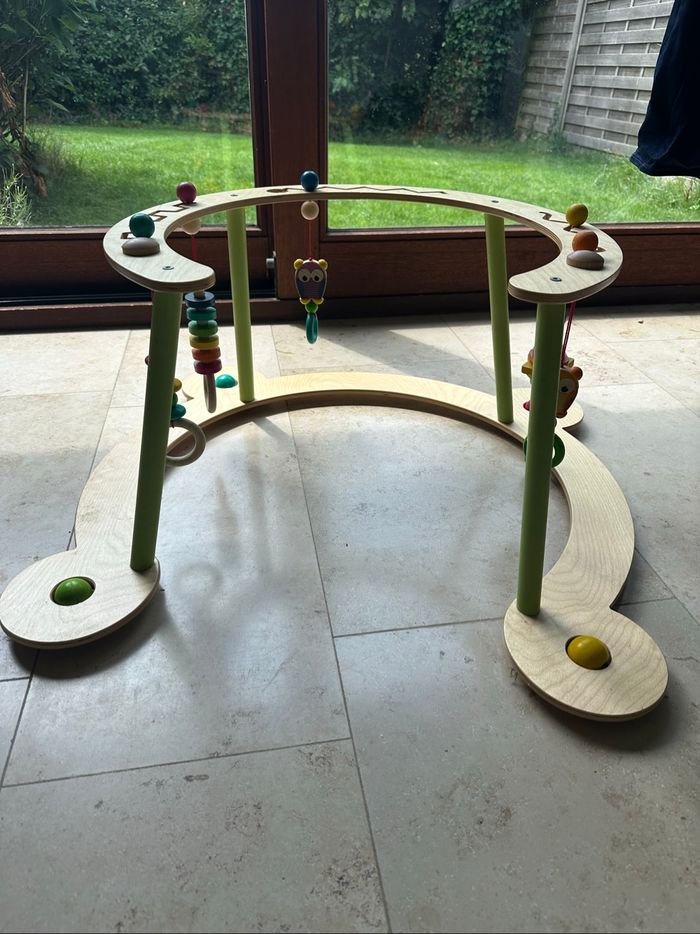Aide à la marche 360degrés en bois