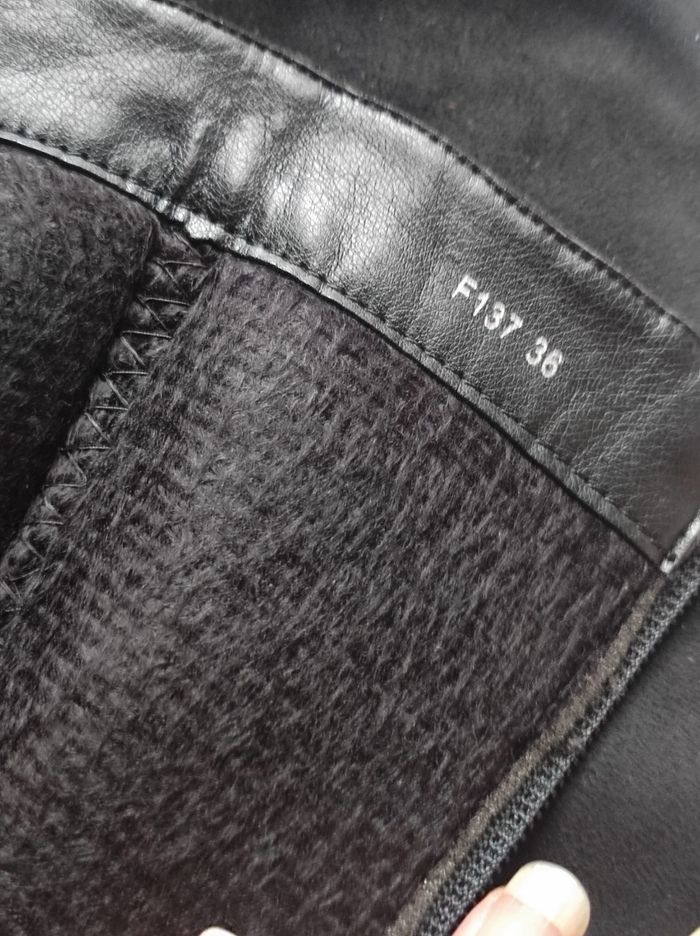 Bottes hautes noires à talons taille 36 - photo numéro 6