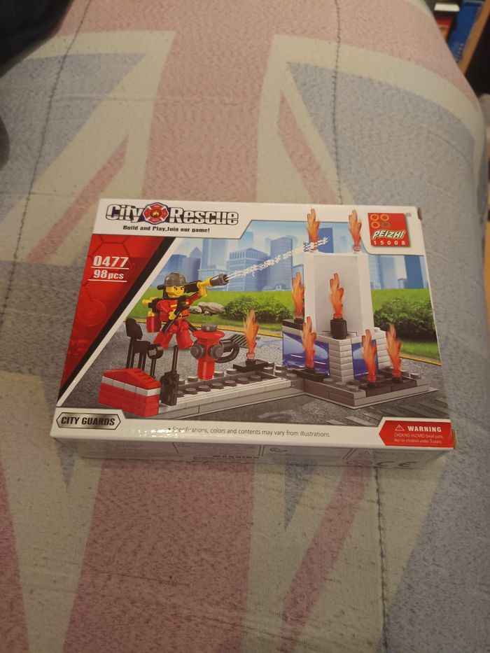 🎁 Lot 2 Sets Neufs SCELLES CITY RESCUE (0477 & 0352)