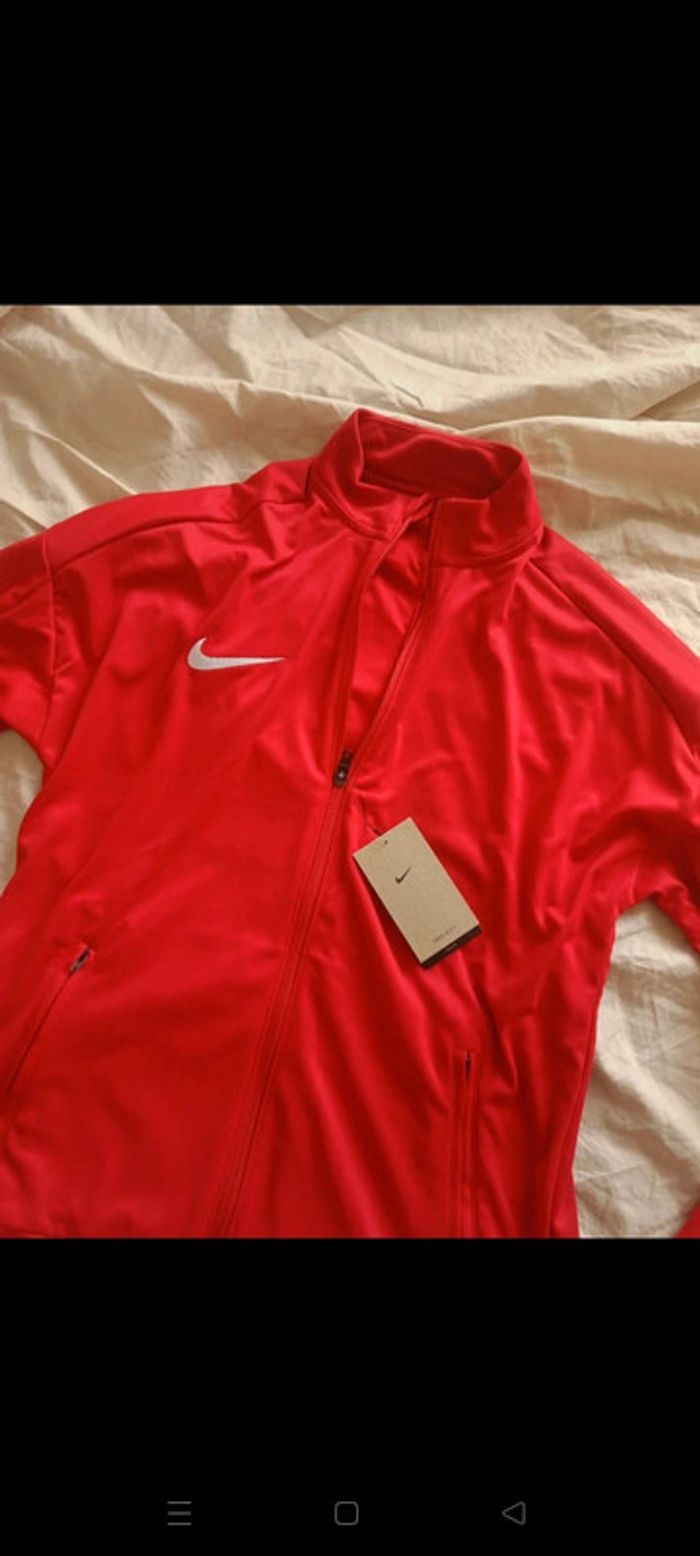 Veste nike homme rouge neuve taille M dri fit - photo numéro 2