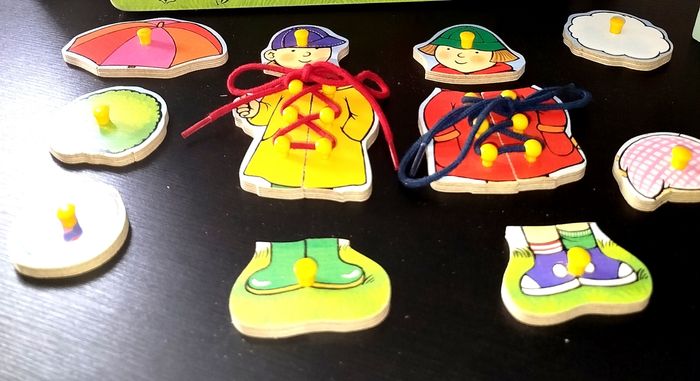 🧩 Ravensburger Vintage Rare Puzzle en bois - photo numéro 7