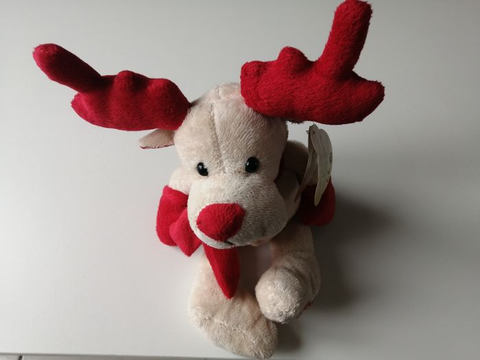peluche renne de noël - photo numéro 7