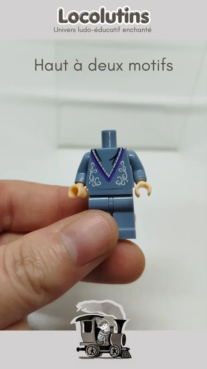 🚂 Figurine Dumbledore ▪ 2 expressions et 2 hauts - photo numéro 5