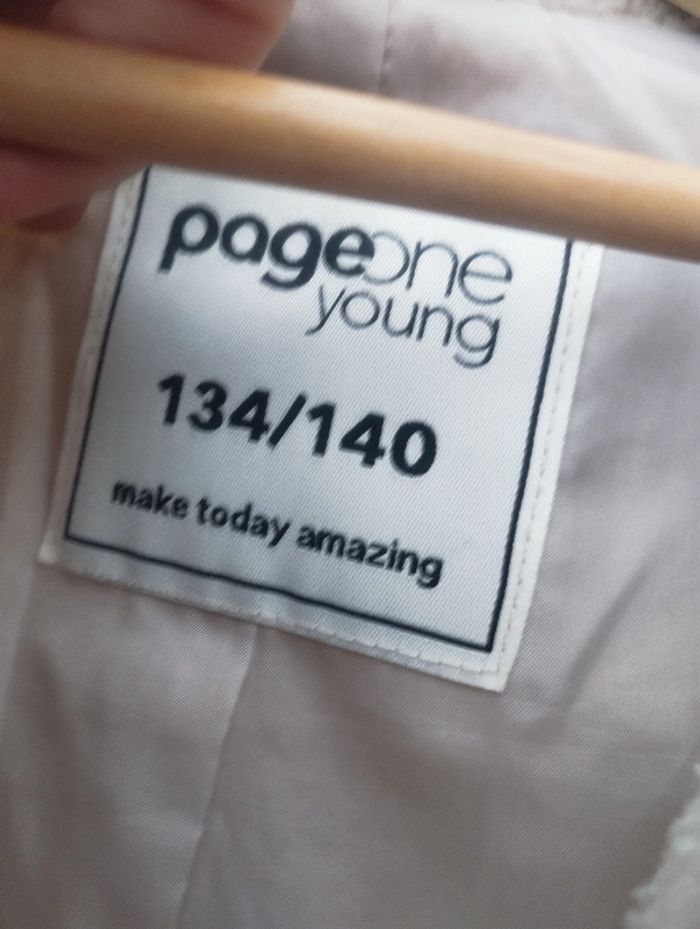 Manteau teddy 8/10ans page one young - photo numéro 6