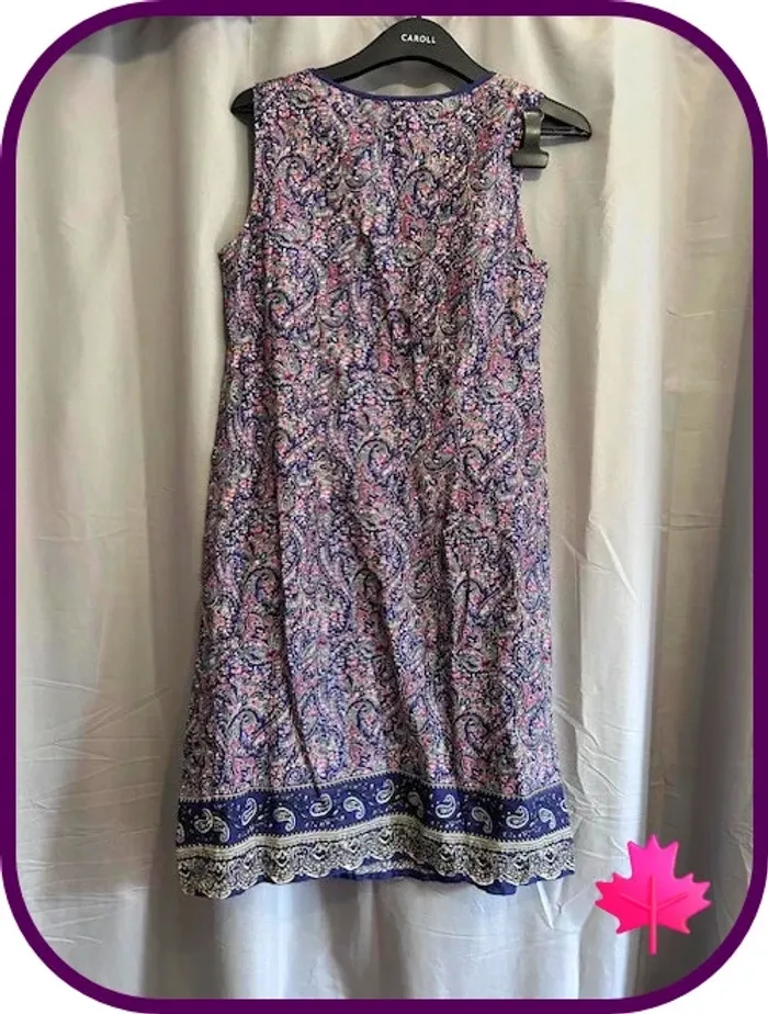 Robe d'été fleurie Cortefiel - Taille S - photo numéro 2