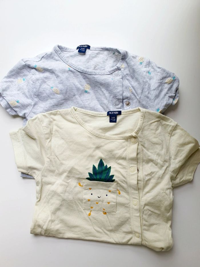 Lot 2 barboteuse pyjama été Kiabi 36 mois