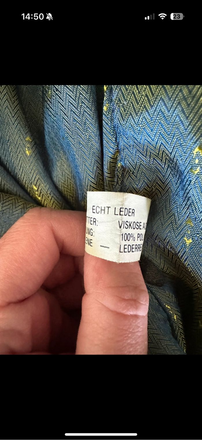 Veste cuir véritable - photo numéro 4