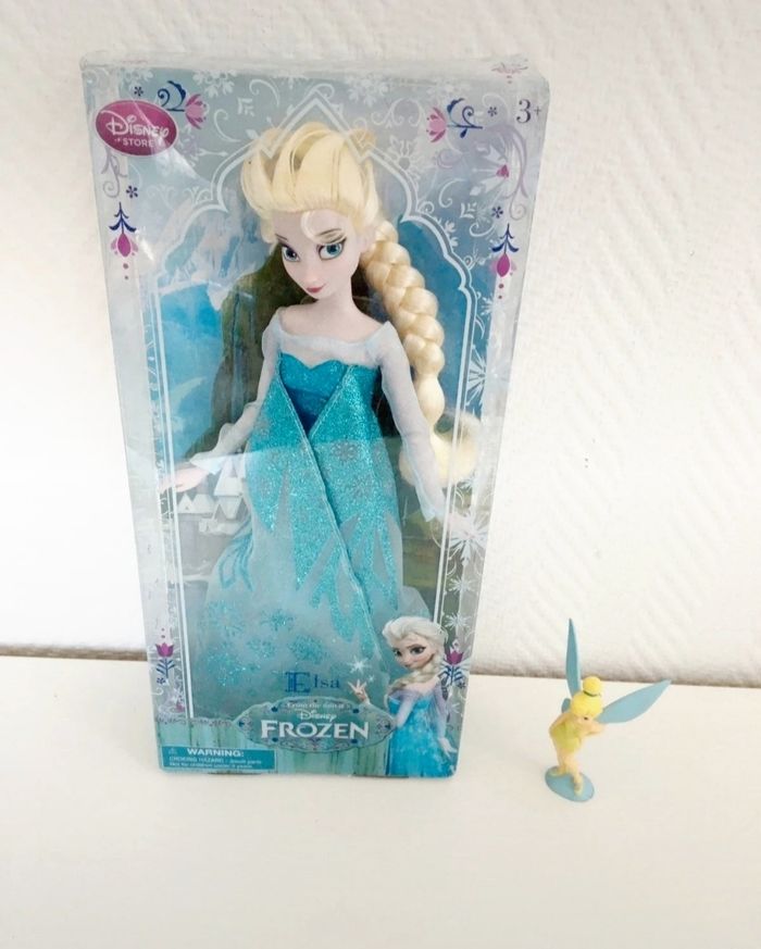 Poupée style barbie Elsa la reine des neiges - photo numéro 2