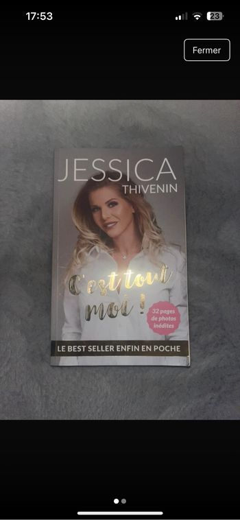 Livre de Jessica THIVENIN