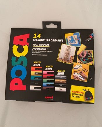 Lot de 14 posca 