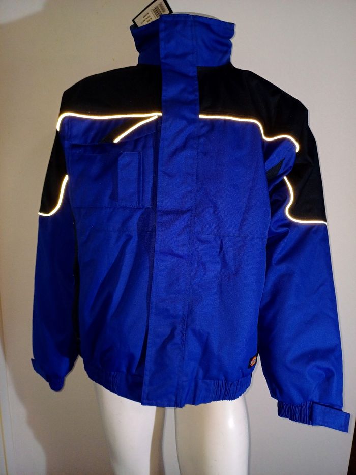 DICKIES veste royal/navy bleu et noir neuf avec etiquette