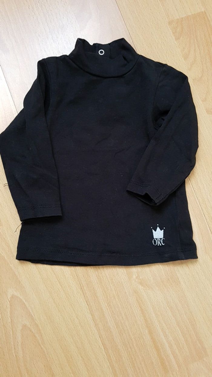 Tee shirts col roulé mixte