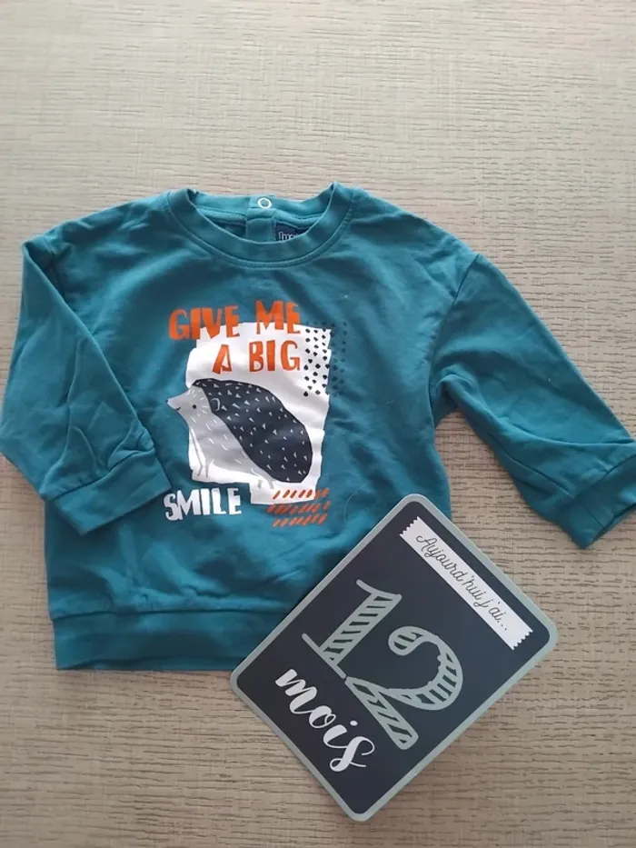 Pull 12 mois / 74-80 cm