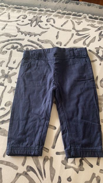 Pantalon bébé bleu
