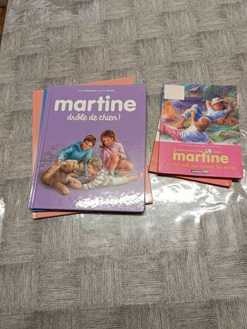 Lot livres Martine tbe