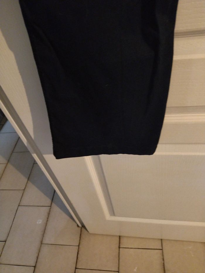 Pantalon de grossesse en toile noir. Taille 38 - photo numéro 5