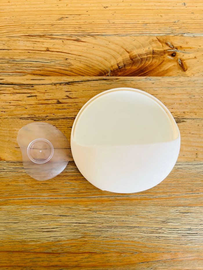 Porte-savon blanc crème - photo numéro 2