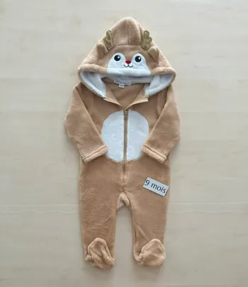 Surpyjama mes petits cailloux 9 mois en 71 cm