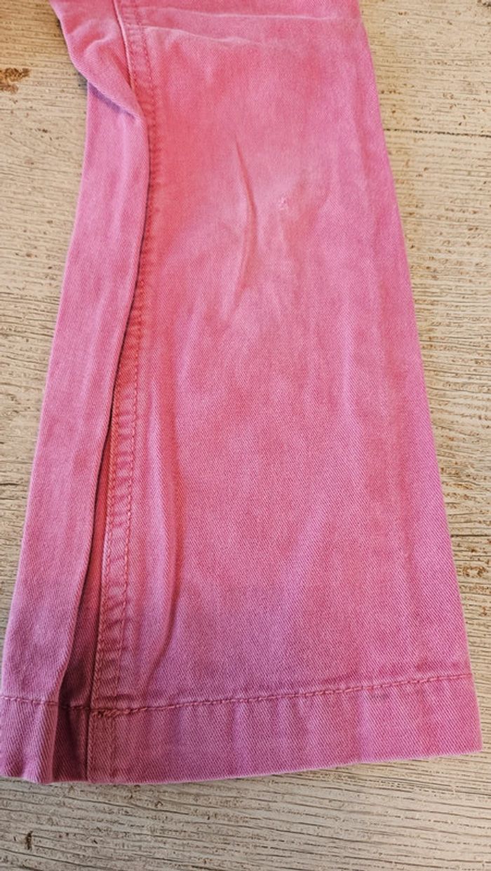Pantalon rose foncé, ajustable à la taille, évasé dans le bas, NKY, 6 ans - photo numéro 3