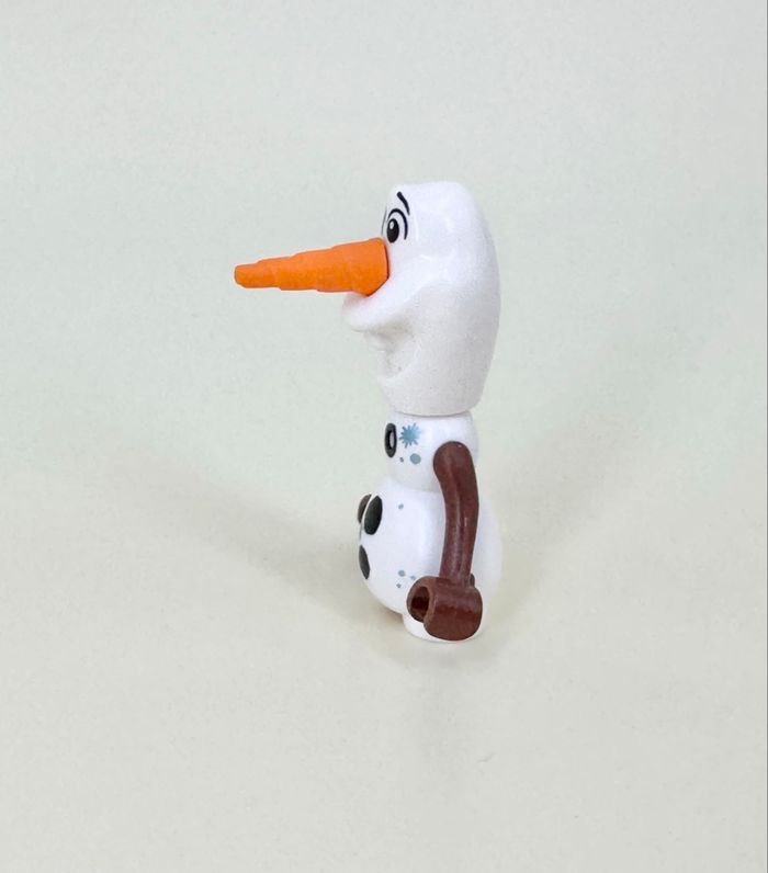 Lego Figurines Disney, La Reine des Neiges : Olaf, ❄️ bleu métallique - photo numéro 3